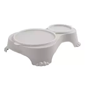 Pet Nova Miska Dla Psa Kota Podwójna Pokrywa Beż