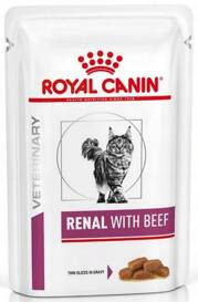 Royal Canin VD Feline Renal Karma dla Kota Wołowina 85g