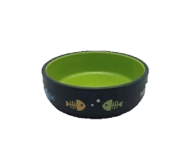 Yarro Miska Ceramiczna Dla Kota Rybki 13x4cm