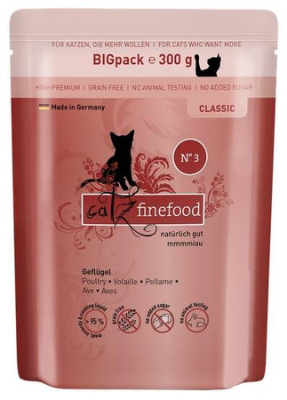 Catz Finefood Classic Karma Dla Kota Drób 300g