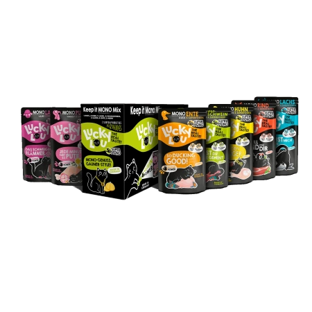 Lucky Lou SuperMono Karma Dla Kota Box Saszetki 12x125g