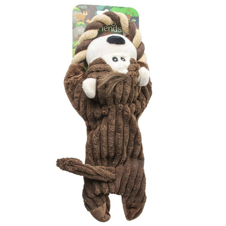 Duvo+ Zabawka Dla Psa Gryzak Małpa Sznur 32.5x16x7.5cm