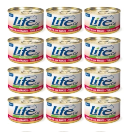 Life Cat Tuńczyk Wołowina Karma dla Kota Puszka 12x85g