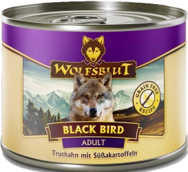 Wolfsblut Black Bird Mokra Karma dla Psa Indyk 200g