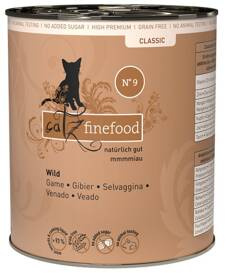 Catz Finefood Classic N09 Karma Dla Kota Dziczyzna 800g