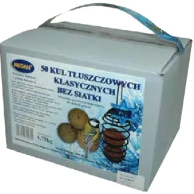 Megan Karma Dla Ptaków Zimujących 50szt Kul + Sprężyna