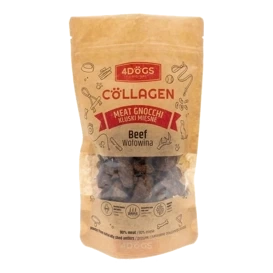 4Dogs Przysmak Dla Psa Kluski Wołowina Poroże 100g