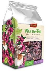 Vitapol Przysmak Dla Gryzoni Królika Hibiskus 70g