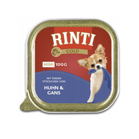 Rinti 100g Mini Kurczak Gęś Mokra Karma dla Psa