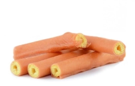 Ideapet Przysmak dla Psa Rurki Ryżowe z Królikiem 500g