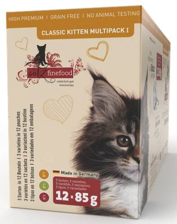 Catz Finefood Karma Dla Kociąt Mix Saszetki 12x85g