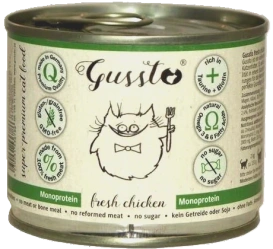 Gussto Karma Dla Kota Alergika Z Kurczakiem 200g