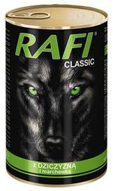 Rafi Pies Classic Dziczyzna i marchewka w sosie 1250g