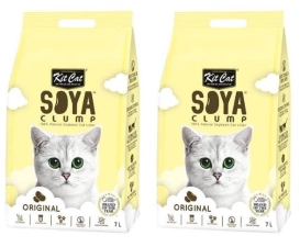 Kit Cat Żwirek Dla Kota Sojowy ECO Original 2x7L