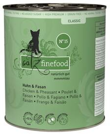 Catz Finefood Classic N15 Kurczak Bażant 800g