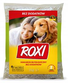 Roxi Makaron Bez Warzyw 3kg, karma dla psa
