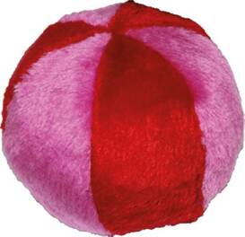 Yarro piłka pluszowa czerwono-fioletowa 12cm [Y0026]