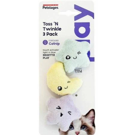 Petstages Zabawka dla Kota Gwiazdki i Księżyc Kocimiętka