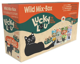 Lucky Lou Karma Dla Kota Wild Mix-Box Saszetki 12x125g