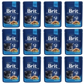 Brit Premium Cat Mokra Karma dla Kota Kurczak 12x100g