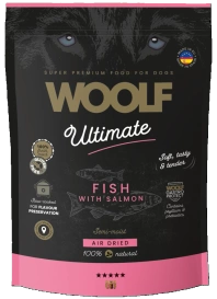 Woolf Ultimate Półwilgotna Karma dla Psa Łosoś 1kg