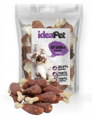 IdeaPet Przysmak dla Psa Udko z Kaczką 500g