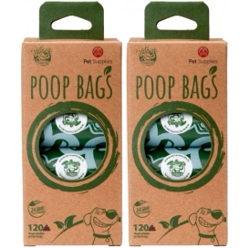 Poop Bags Worki Na Odchody Biodegradowalne 2x120szt