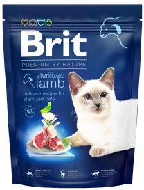 Brit Premium By Nature 300g Lamb Sterilized, karma dla kota