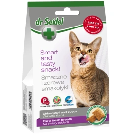 Dr Seidel Smakołyki dla kotów na świeży oddech 50g