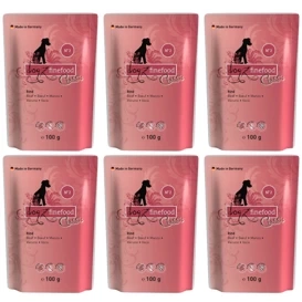 Dogz Finefood Karma Dla Psa N02 Wołowina 6x100g