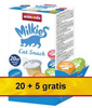 Animonda Kot Milkies Selection Mix 25x15g (20+5 gratis)