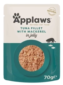 Applaws saszetka dla kota tuńczyk z makrelą w galaretce 70g