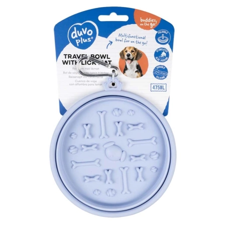Duvo+ Travel Bowl Miska Dla Psa Turystyczna Silikon S