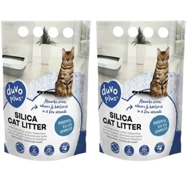 Duvo+ Premium Żwirek Silikonowy dla Kota 2x5l
