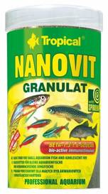 Tropical nanovit Granulat puszka 100ml