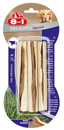8in1 Beef Delights Sticks Przysmak Dla Psa 3szt