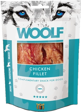 Woolf Przysmak Pies Chicken Fillet, 100g