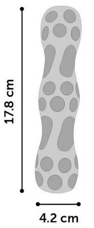 Flamingo Zabawka Dla Psa TPR Patyk Niebieski 17cm