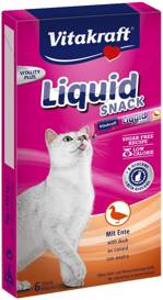 Vitakraft Cat Liquid-Snack z Kaczką 6x15g
