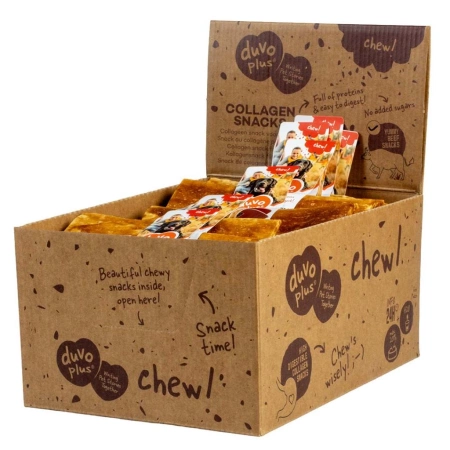 Duvo+ Przysmak Dla Psa Pasek Kolagenowy Wołowina L 1szt