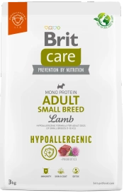 Brit Care New Adult Small Breed Lamb Rice 3kg