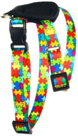 Matteo Szelki Dla Psa Kolorowe Puzzle 15mm 26-40cm