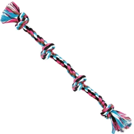 Duvo+ Bawełniana Zabawka Dla Psa Sznur 4 Węzły 55cm