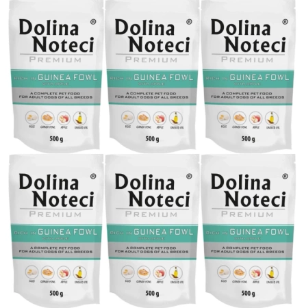 Dolina Noteci Premium Karma dla Psa Perliczka 6x500g