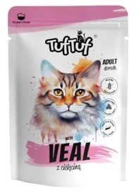 TUF TUF Karma dla Kota Mielonka Z Cielęciną 300g