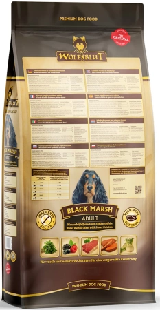 Wolfsblut Karma Dla Psa Black Marsh Bawół Dynia 2kg