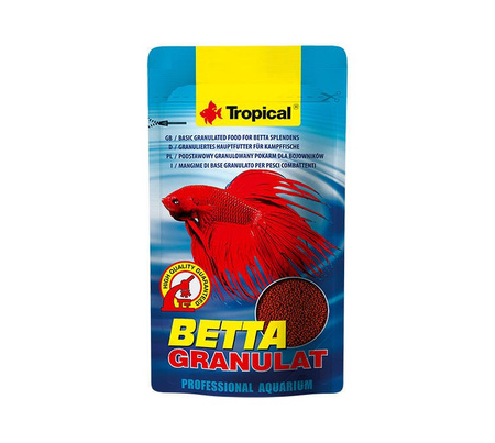 Tropical Betta granulat 10g, pokarm dla ryb bojowników