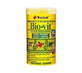 Tropical Bio-Vit 250ml, pokarm dla ryb roślinożernych