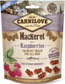 Carnilove Pies Snack Crunch Mackrel & Raspberries 200g