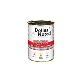 Dolina Noteci Premium Pies Junior Serca wołowe puszka 400g